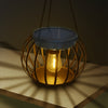 Solar Pumpkin Lantern Outdoor Hanging Garden Courtyard Villa Decoration LED Light, Large
