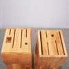 Household Kitchen Multifunctional Solid Wood Knife Storage Rack, Specification：, N-type Tool Holder, R-type Tool Holder