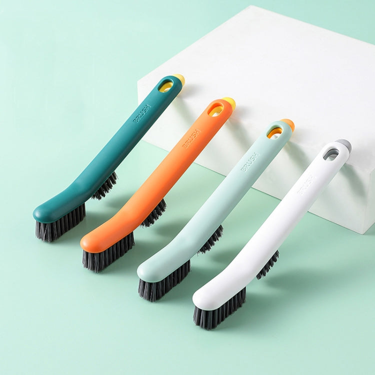 Dual Purpose Shoe Brush Detachable Household Soft Hair Laundry Brush Cleaning Brush, White, Orange, Light Green, Ink Green