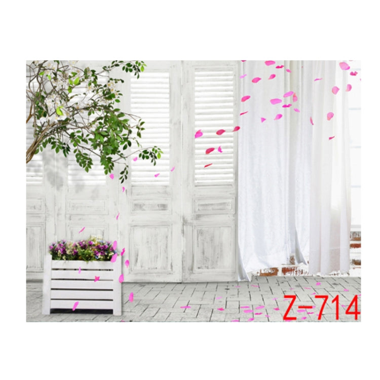 2.1m X 1.5m 3D Anchor Live Room Photo Studio Background Cloth, Door & Curtain