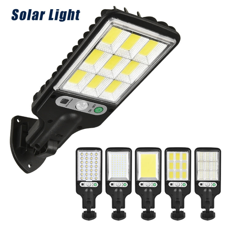 616 Solar Street Light LED Human Body Induction Garden Light, Spec:, 28 SMD No Remote Control, 60 SMD No Remote Control, 117 COB No Remote Control, 108 COB No Remote Control, 72 SMD No Remote Control, 60 SMD With Remote Control�������������������������...