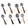 BST-001 Stainless Steel Coffee Machine Handle For Barsetto, Red Gem, Red Gem Without Button, Black Rosewood, Plastic, Rosewood, Black Rosewood Without Button, Red  Rosewood Without Button, Bamboo Without Button