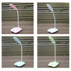 Eye Protection Bedroom Bedside LED Table Lamp, White, Blue, Pink, Green