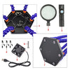 SN6SB-USB Six-Claw LED Lights Welding Station With Magnifying Glass & Fan, SN6SB-USB