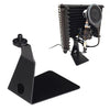 TEYUN L-Shaped Iron Triangle Metal Microphone Stand