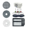 Accessories For Ecovacs Deebot X1, Main Brush, 2 Pairs   Edge Brush, 2 PCS Filter Screen, 2 PCS Rag, 2 PCS Upgrade Rag, 2 PCS Upgrade All Hair  Rag, 2 PCS Dust Bag