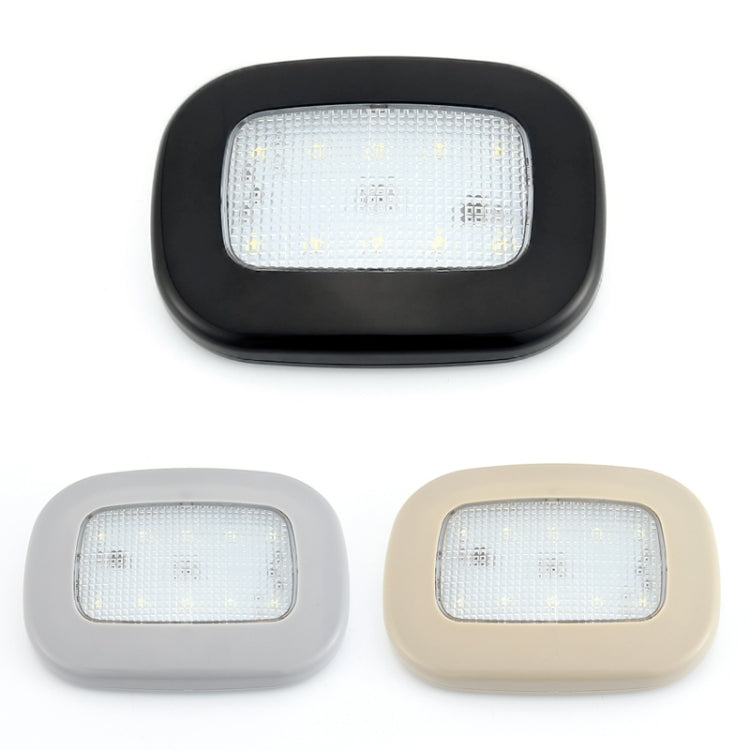 Y-975 Car Reading LED Trunk Light, Black Shell - White Light, Black Shell - Ice Blue, Gray Shell - White Light, Gray Shell - Ice Blue, Beige Shell - White Light, Beige Shell - Ice Blue