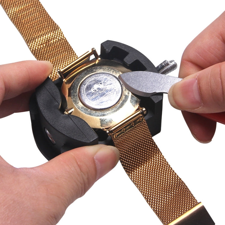 10 PCS Watch Rear Cover Tapping Knife Watch Opener, Style:, Yellow Narrow Mouth, Yellow Wide Mouth, Orange Flat-blade Mouth, Brown Narrow Mouth, Brown Flat-blade Mouth