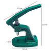 Watch Desktop Capping Machine with 12 Moulds, Table Repair Tool Green