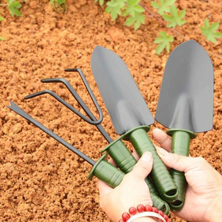 LC-2002 Garden Fork Plastic Hand Garden Tools, 4 In 1 Plant Tool