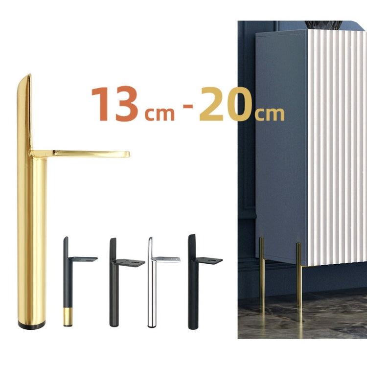 LH-D012-01 Cylindrical Metal Furniture Support Legs, Height:, 13cm, 15cm, 18cm, 20cm