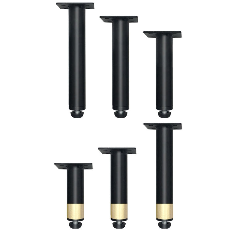 Metal Furniture Support Legs with Adjustment Pad, Height:, 10.5cm, 11cm, 12cm, 12.5cm, 13cm, 13.5cm, 14cm, 14.5cm, 15cm, 15.5cm, 16cm, 16.5cm