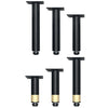 Metal Furniture Support Legs with Adjustment Pad, Height:, 10.5cm, 11cm, 12cm, 12.5cm, 13cm, 13.5cm, 14cm, 14.5cm, 15cm, 15.5cm, 16cm, 16.5cm