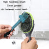 Comb Curling Iron Hollow Cleaning Brush, 17x5.5cm