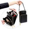 SJ617 Multifunctional Touch Screen Phone Bag Single-shoulder Bag, White, Yellow, Red Wine, Purple, Green, Black, Light Green, Pink, Red, Light Blue, Royal Blue, Gray, Orange, Rose Red