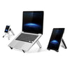 UP-1S Foldable Laptop Stand Mobile Phone Tablet Desktop Stand, Black, White