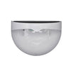 N760B 6 LEDs Outdoor Rain-Proof Solar Semicircular Sensing Wall Light, White Light, Warm Light, Colorful Light