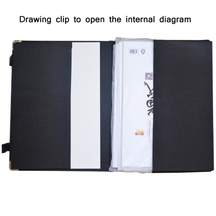 Backpack Portable Waterproof Sketch Clipboard, 6K (Black), 6K (Red), 6K (Blue), 4K (Black), 4K (Red), 4K (Blue)