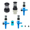 Internal Thread Sprinkler Green Lawn Sprinkler Irrigation 4 Points Adjustable Scattering Sprinkler, Internal Thread Sprinkler, External Thread Sprinkler, Sprinkler + Ground Plug, Sprinkler + Ground Plug + Quick Connect����������������������������������...