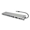 12 In 1 Multifunctional TYPE-C Extension HUB Adapter With Stand Function