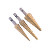 3 In 1 Hexagonal Shank Step Drill High Speed Steel Rear Hole Opening Tool, 3 In 1 / Set Hexagonal Shank Step Drill