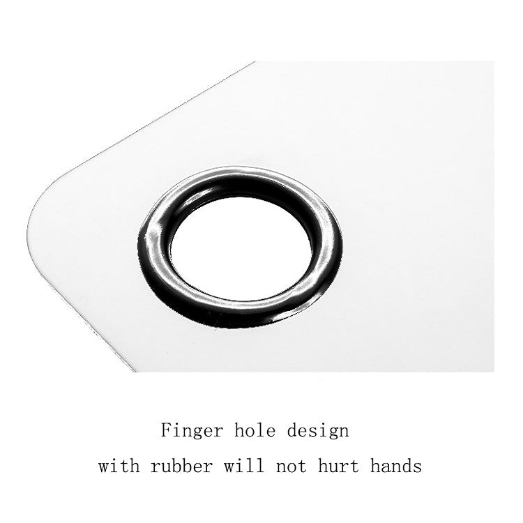 Stainless Steel Nail Makeup Palette With Toning Stick, Specification: Butterfly, Butterfly, Black Large, Black Small
