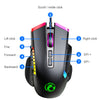 IMICE T70 8-Button 7200DPI RGB Lighting Programmable Wired Gaming Mouse, Cable Length: 1.8m, T70