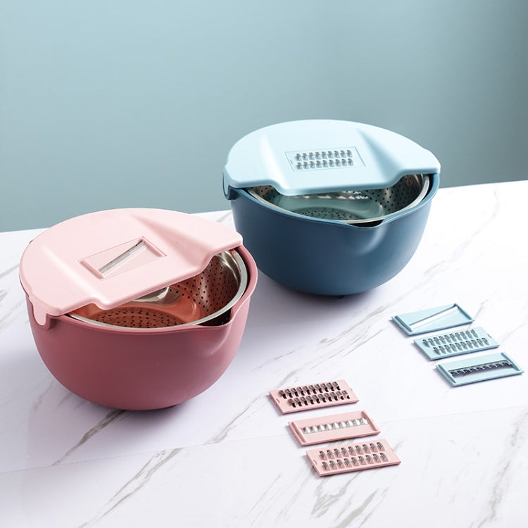 SiGang Stainless Steel Double-Layer Rotary Drainage Basket, Double-Layer Basket, SiGang Double-Layer Basket
