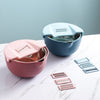 SiGang Stainless Steel Double-Layer Rotary Drainage Basket, Double-Layer Basket, SiGang Double-Layer Basket