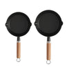 Household Hot Oil Frying Pan Cast Iron Skillet, Small