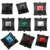 10PCS Cherry Shaft MX Switch Linear Mute Keyboard Shaft, Black Shaft, Red Shaft, Tea Shaft, Blue Shaft, White Shaft, Green Shaft, Silver Shaft, Mute Red Shaft, Mute Black Shaft