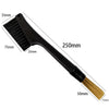 KFS-04 Double-ended Soft-bristled Coffee Machine Cleaning Brush, Double-ended Brush
