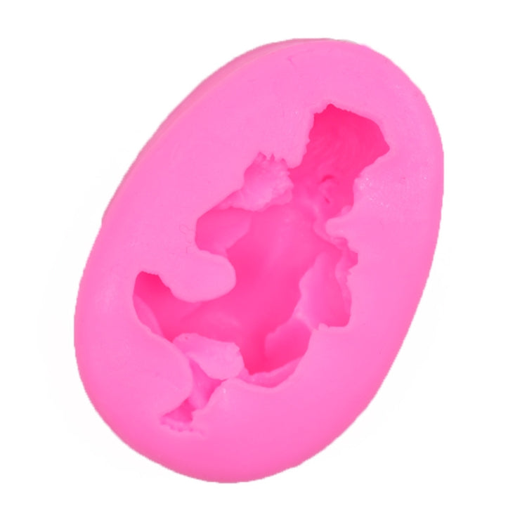 2 PCS Baby Styling Fondant Cake Chocolate Silicone Mold, Baby Styling