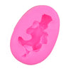 2 PCS Baby Styling Fondant Cake Chocolate Silicone Mold, Baby Styling