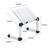 L03 Adjustable Lifting Reading Rack Book Holder Laptop Stand,Style：, Double Section Black, Double Section White, Single Section Black, Single Section White