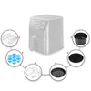 Air Fryer Baking Accessories Stainless Steel Set, 6 PCS/Set 6 inch, 6 PCS/Set 7 inch, 6 PCS/Set 8 inch