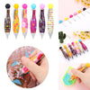 Bowling Style 5D Diamonds Painting Pens Single Head Point Drill Pen, Pink, Black, Rose Red, Blue, Orange, Yellow