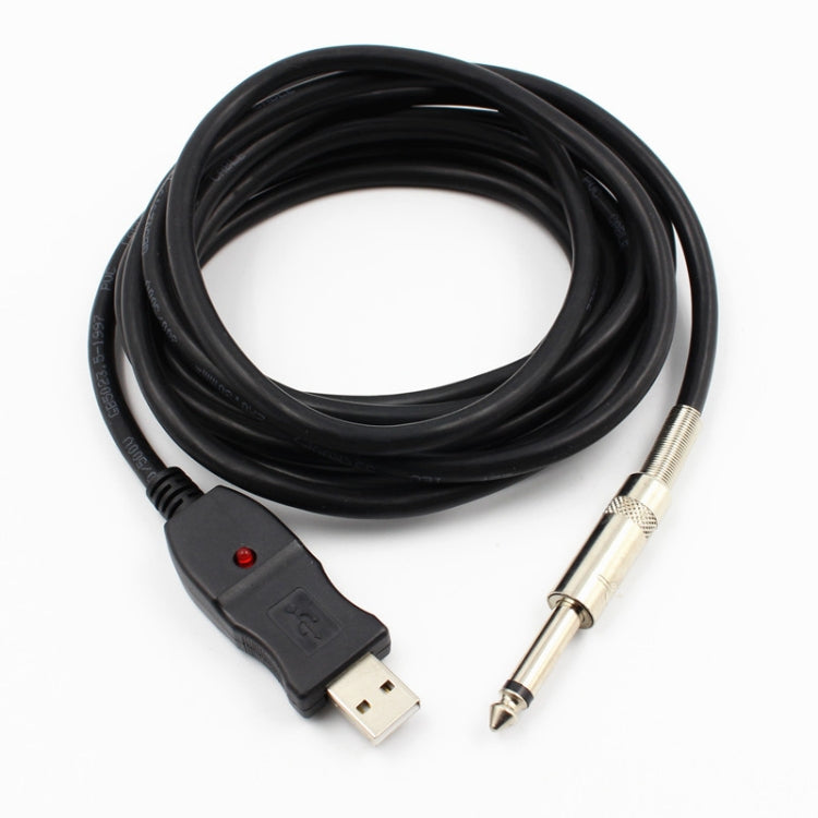 3M USB Noise-Free Straight-In Computer Guitar Connection Cable