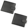Anti-Theft Brush RFID Men Wallet Short Strap Button Multi-Card Layer Men Wallet, 965013, K-8006