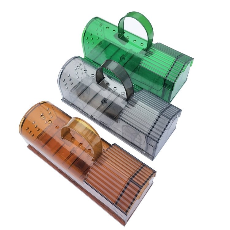 Large Plastic Mousetrap Mouse Cage Pedal Trap, Large Plastic Mousetrap Brown, Large Plastic Mousetrap Green, Large Plastic Mousetrap Grey