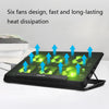 NUOXI H8 Metal Mesh Laptop Cooling Base, H8 6-Fans