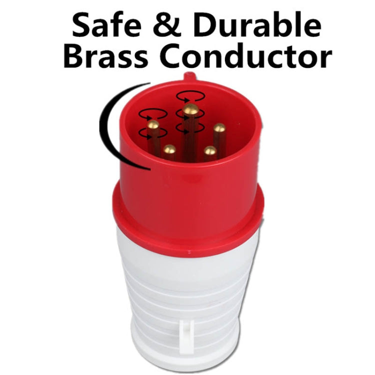 Industrial Plug IP44 Waterproof Aviation Connection Plug, Style:, 3 Core 16A, 4 Core 16A, 5 Core 16A, 3 Core 32A, 4 Core 32A, 5 Core 32A