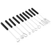 10pcs / Set Stainless Steel  DIY Baking Cake Decoration Steel Fork Suit