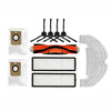 Replacement Accessories for Xiaomi Dream L10 Plus, 1 PC Main Brush, 4 PCS Side Brush, 2 PCS Filter, 2 PCS Dust Bag, 1 PC Rag