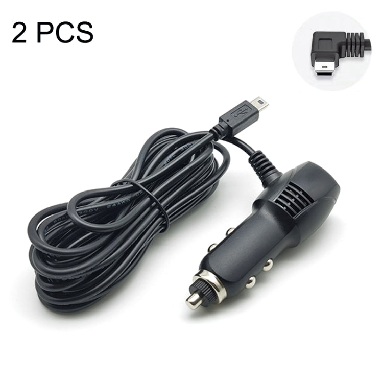 2 PCS Multifunctional Car Charger Fast Charging Driving Recorder