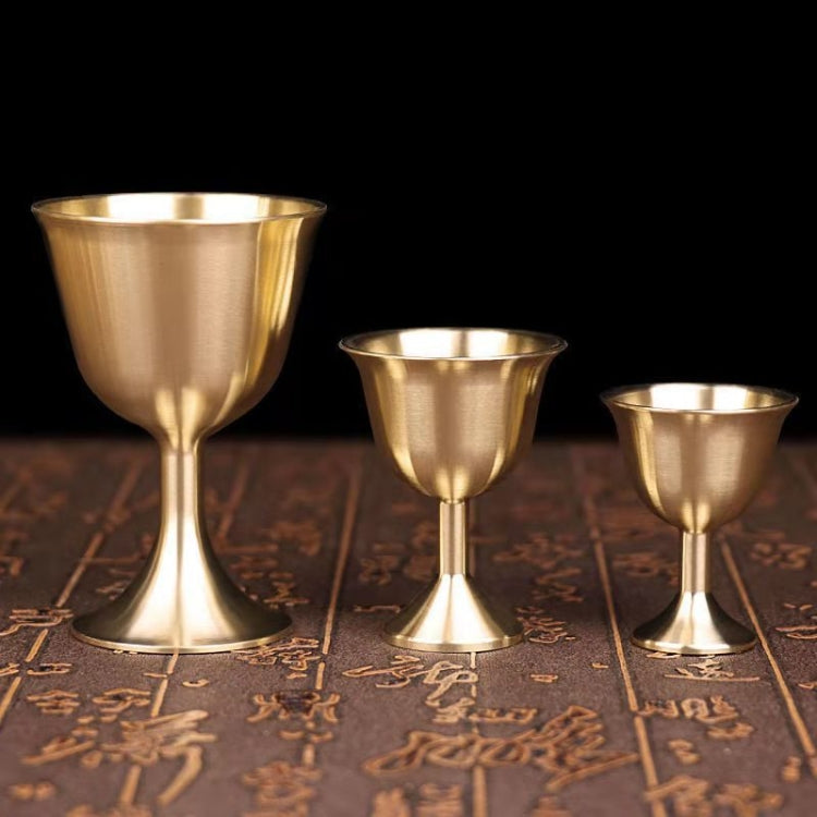 Bar Cocktail Whiskey Pure Copper Goblet, Small, Medium