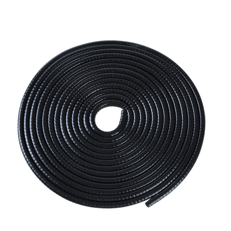 5m U-shaped Non-stick Car Rubber Seal Bumper
