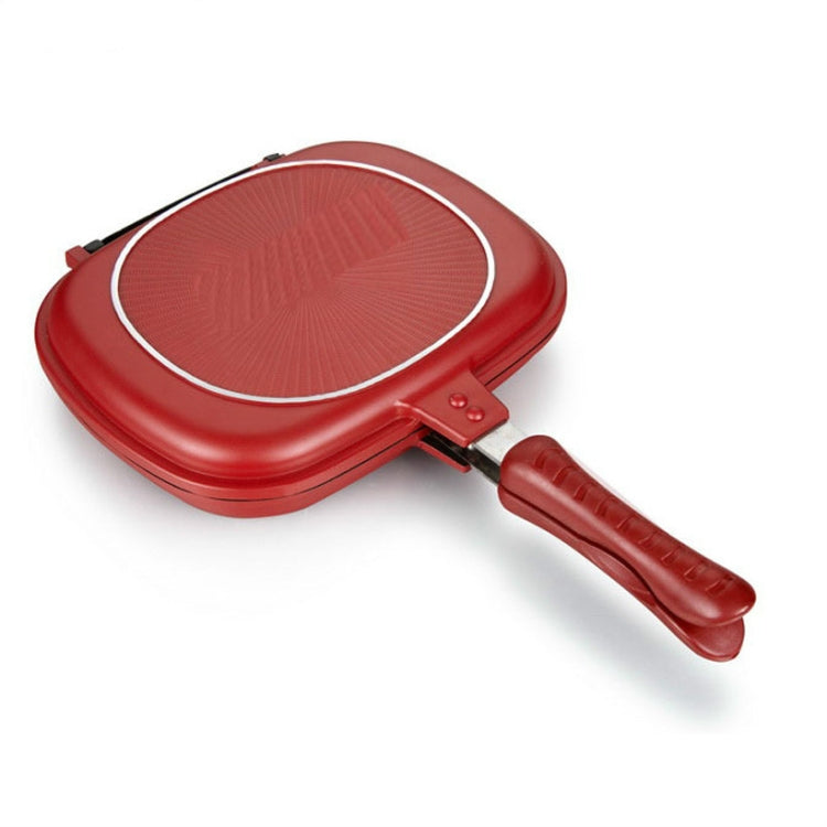 Household Pan Double Side Grill Fry Pan Cookware Double Face Pan, 28cm, 32cm