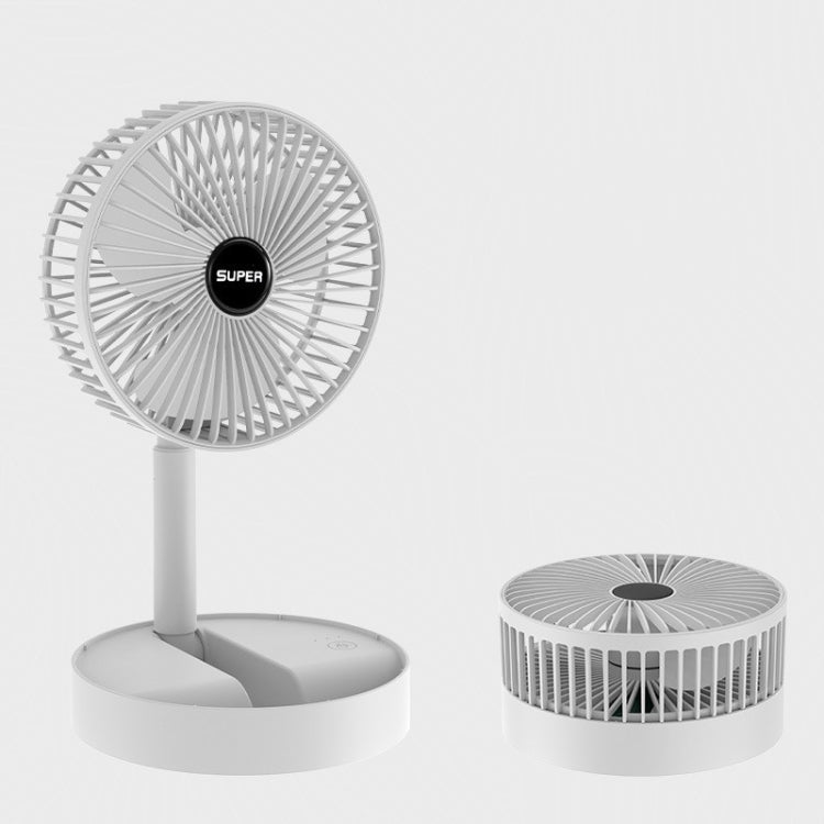 Portable Folding Fan Retractable Floor Standing Fan