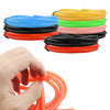 10PCS Motorcycle Modification Oil Pipe Rubber Gasoline Pipe, Length: 1m, Black, Red, Blue, Green, Orange